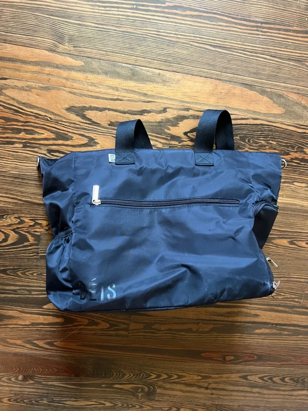 Beis Black Breast Pump Shoulder Bag